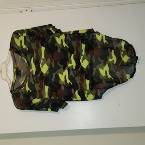 Camouflage top